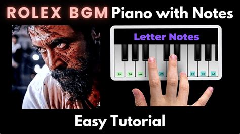 Rolex Piano Tutorial 